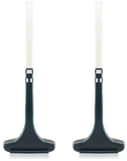 소르트잇 올인원 방충망 창문 틈새 청소 브러쉬, 화이트, 2개