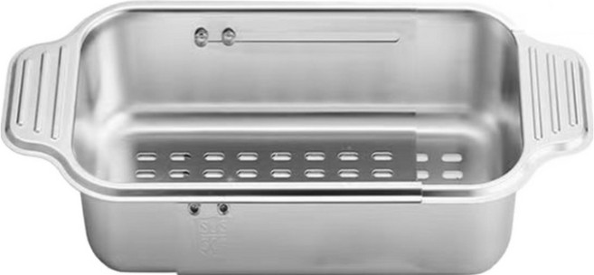 Objeto 可折疊不鏽鋼洗碗槽 SUS304 大型 255 x 208 x 80 mm, 1個, 單一顏色