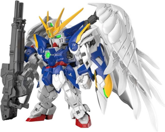 BANDAI MGSD 飛翼鋼彈零式 EW 天使鋼彈 新機動戰記 鋼彈 W 無盡的華爾滋 組裝模型, 1個
