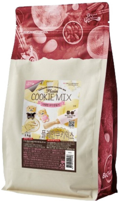 브레드가든 플레인 쿠키믹스, 1kg, 1개