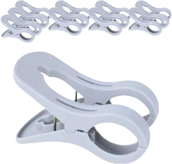 위드홈 이중 이불 빨래집게 대형, gray, 10개