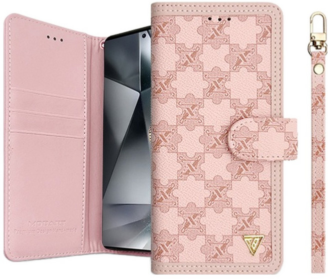 에스엠씨 피스 슬림 다이어리 지갑 휴대폰 케이스