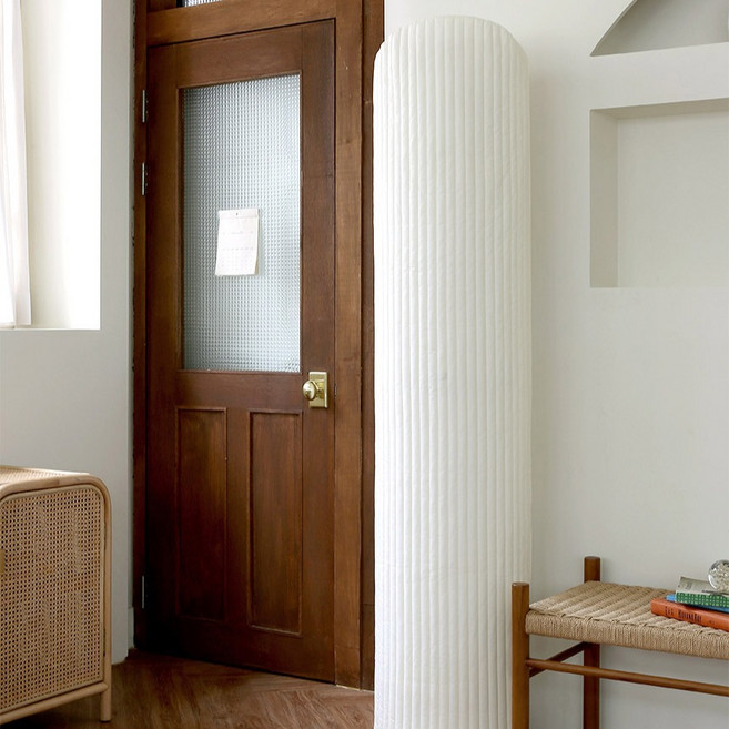 쁘리엘르 템바 스판 에어컨 커버 멀티형, 화이트