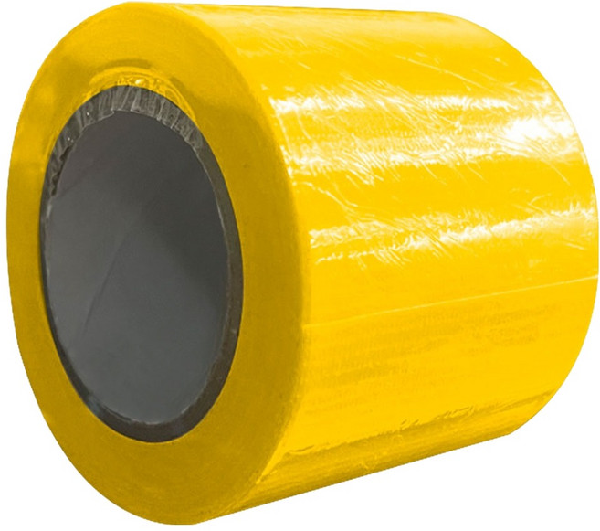 월드크린 고접착 강력 면테이프 50mm x 10m 옐로우, 1개