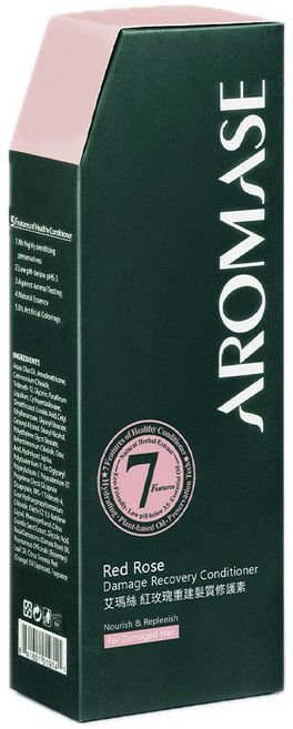 AROMASE 艾瑪絲 紅玫瑰重建髮質修護素, 400ml, 1件