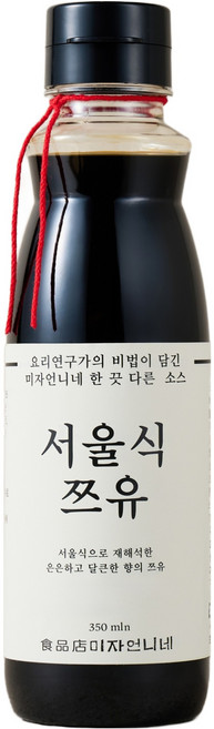 미자언니네 서울식 쯔유, 1개, 350ml