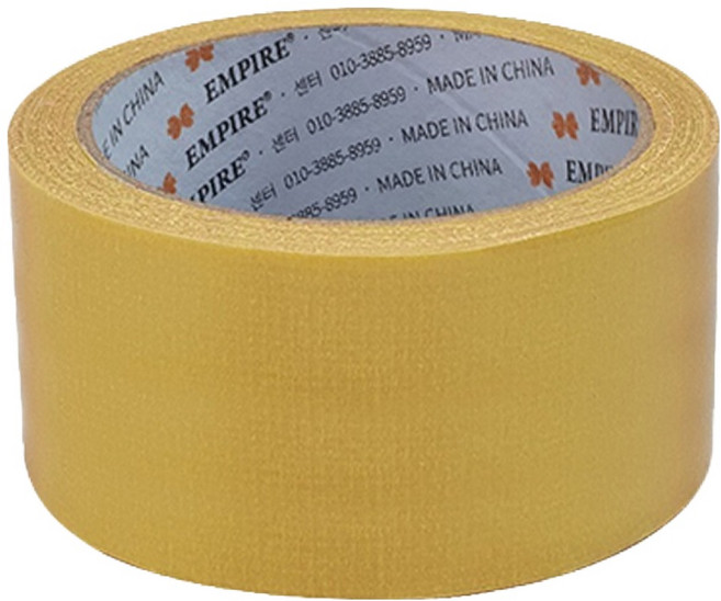 엠파이어 골프그립 교체 전용테이프, 노랑색, 1개