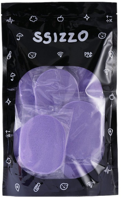 씨조 해면 스펀지 15p, 1개, 바이올렛