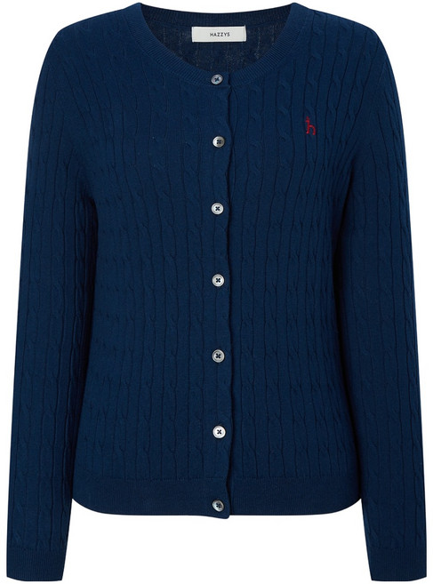 헤지스 여성용 짜임 면혼방 가디건