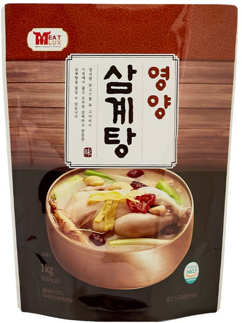 미트럭스 영양 삼계탕, 1개, 1kg
