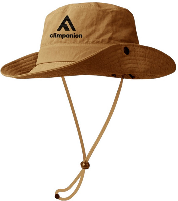 클라임패니언 벙거지 등산모자 CLPBHUS-0725A, 브라운