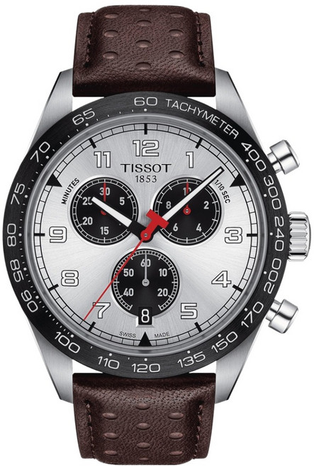 TISSOT 天梭 賽車計時石英手錶 PRS516 45mm