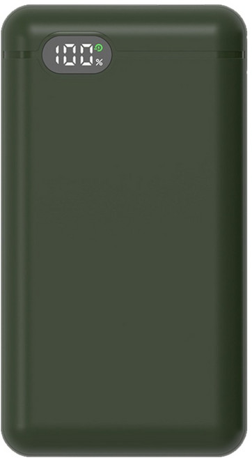 리큐엠 고속충전 보조배터리 20000mAh, QP2000C, 그린