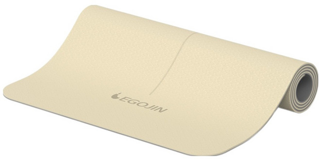 이고진 TPE 요가매트, 크림, 1개