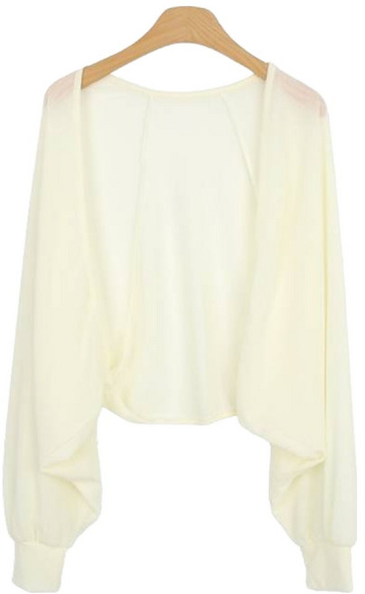 위드후이린 여성용 파이 볼레로 가디건