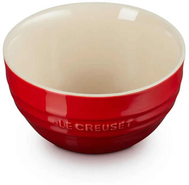LE CREUSET 瓷器韓式飯碗 350ml, 櫻桃紅, 1個