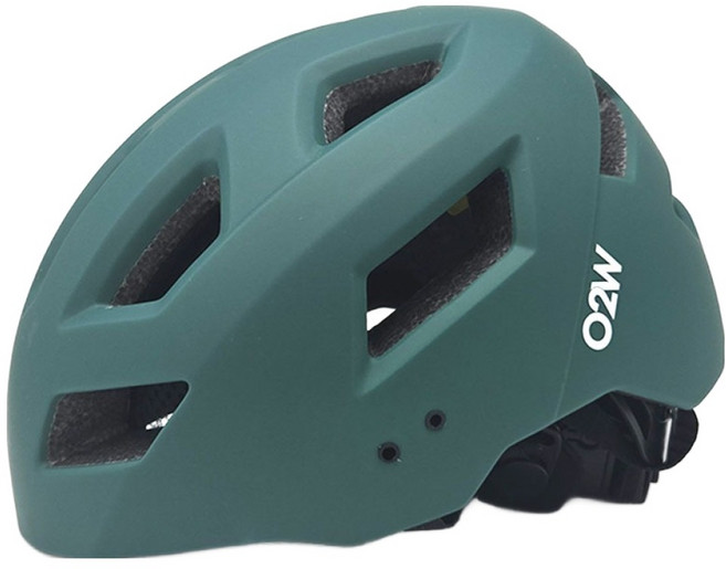 오투휠스 버디 어린이 헬멧, 다크그린, 1개