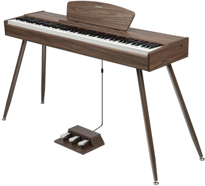 듀로악기 우드스타일 V5 해머 88건반 디지털피아노, WN, 1개