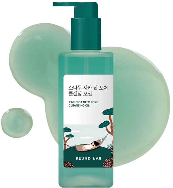 라운드랩 소나무 시카 딥 포어 클렌징 오일, 1개, 200ml - 쿠팡