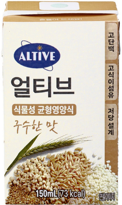 얼티브 균형영양식 구수한 맛, 1개, 150ml