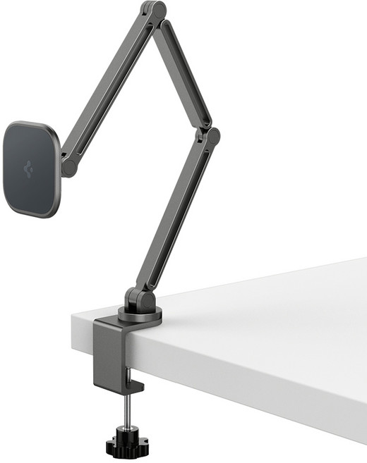 슈피겐 태블릿 마그네틱 거치 스탠드 원탭 클램프, 스페이스그레이, 1개, AMP09191