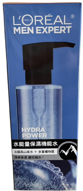 L'OREAL PARiS 巴黎萊雅 台灣公司貨 水能量保濕機能水, 120ml, 1瓶