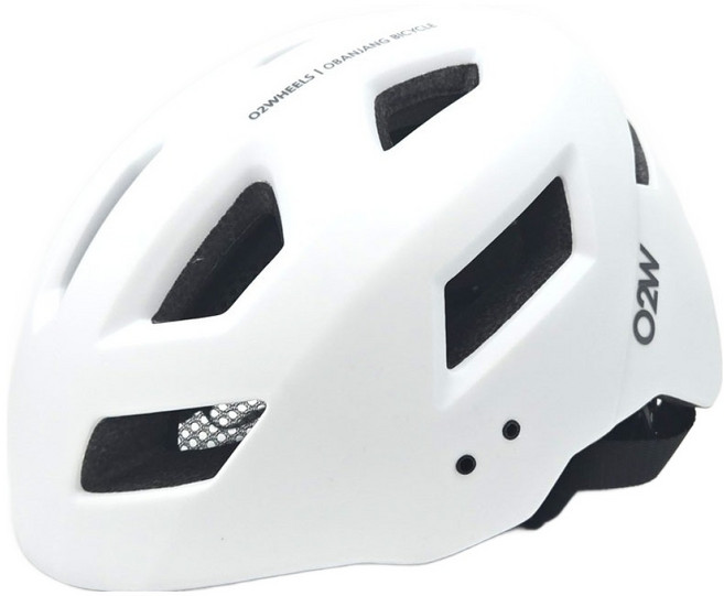 오투휠스 아동용 버디 헬멧, 화이트, 1개