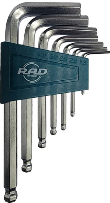 라드코리아 단형 L형 볼 육각렌치 7종 세트, 1세트