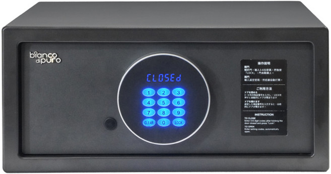 bianco dipuro 彼安特 電子密碼保險箱, 黑色