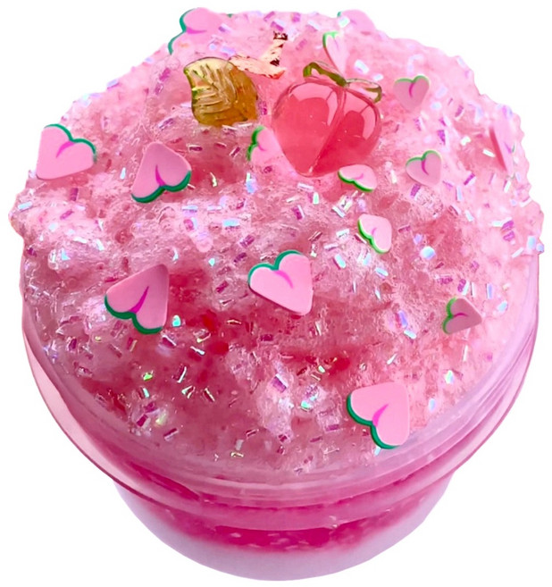에밀리슬라임 피치팝 난사 슬라임, 1개, 250g, 핑크