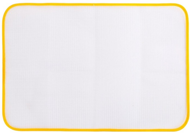 굿썸 실용적인 다림질 매트 4p, 노란색