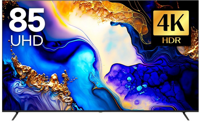 이스트라 4K UHD HDR PRO 제로베젤 TV, 215cm(85인치), SC850UHD, 벽걸이형, 방문설치