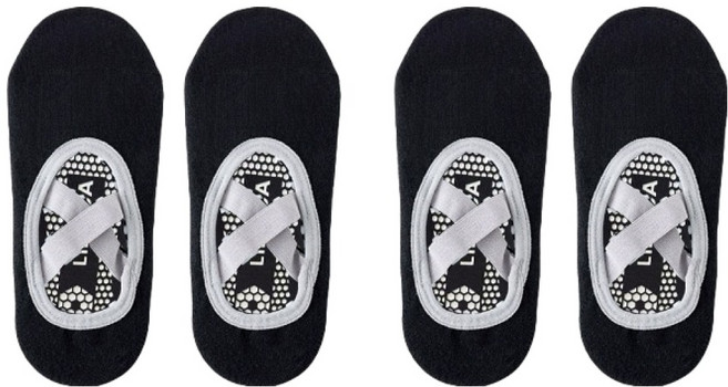 앞날창창 논슬립 필라테스 미끄럼방지 요가 양말 2켤레