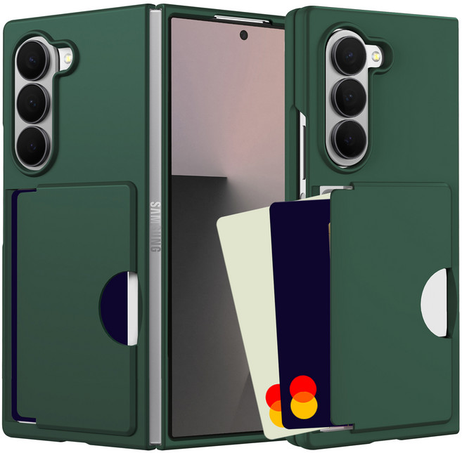 더조은셀러 파드슬림 사이드 카드수납 하드 휴대폰 케이스