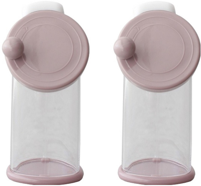 파스텔 수동 깨갈이 핑크, 2개, 60ml