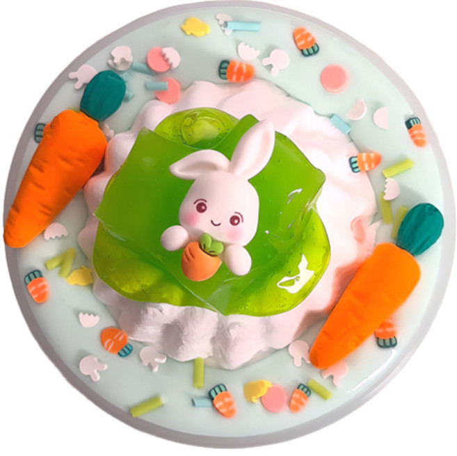 에밀리슬라임 토블리 버터 엘머스 슬라임, 1개, 300g, 연두민트