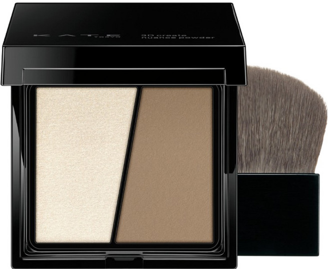 케이트 3D 크리에이트 뉘앙스 파우더 쉐딩 앤 하이라이터 3.4g, EX1그레이, 1개