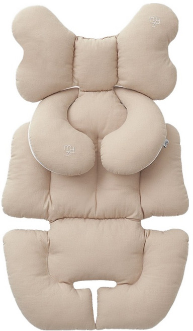 모데즈 유모차 라이너 + 목쿠션 세트, 오트 베이지