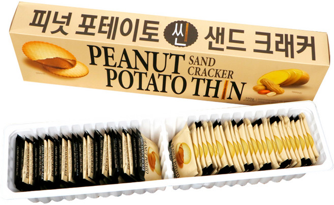 피넛 포테이토 씬 샌드 크래커, 1개, 390g