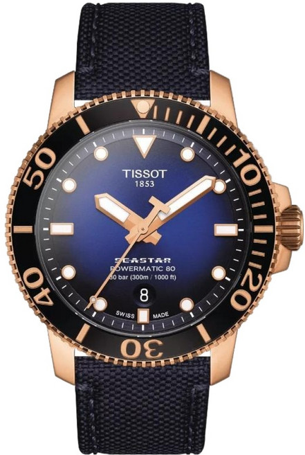 TISSOT 天梭 SEASTAR 海洋之星 潛水機械腕錶 男錶 43mm
