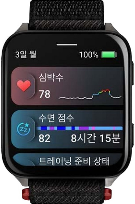 가민 프리미엄 피트니스 스마트워치 베뉴 X1, 블랙, 51.2mm, GPS + 블루투스