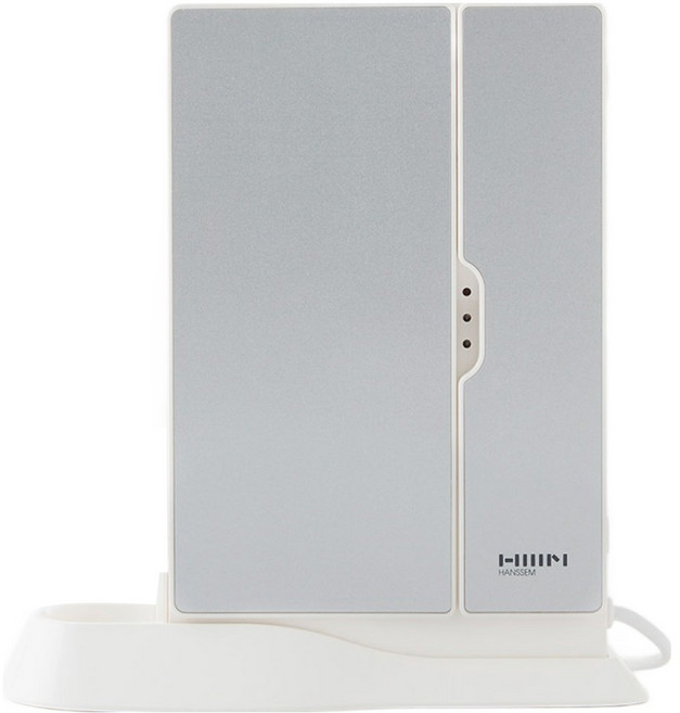 한샘 UVA 양문형 칫솔살균기, HAF-HS750SV, 실버