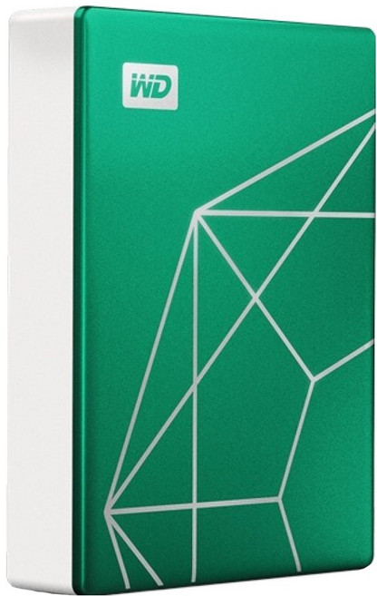 Western Digital 威騰 20週年翡翠紀念版 My Passport Ultra USB-C 行動硬碟 2.5吋, 6TB, 翡翠綠