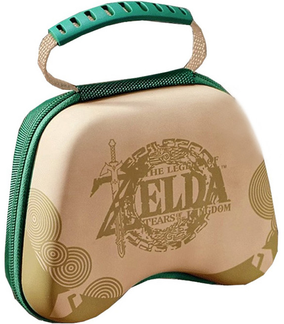 호후 게임 수납 파우치 프로콘 스콘, 젤다티어스킹덤로고, 1개