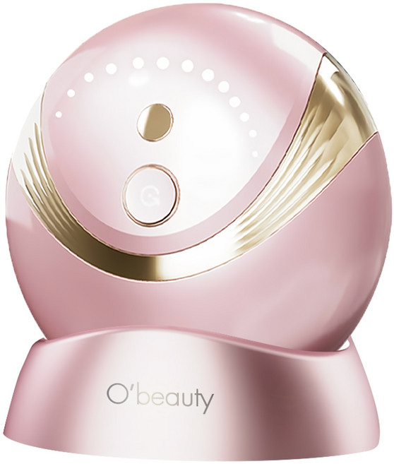 O beauty 奧緹 星耀光能膠原炮3D立體探頭SPA模式按摩舒緩拉提 US-388, 粉色