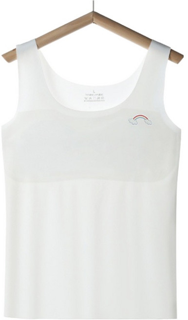 여아용 무지개 심리스 런닝형 브라 1단계