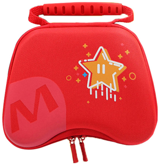 호후 게임 수납 파우치 프로콘 스콘, 마리오레드, 1개