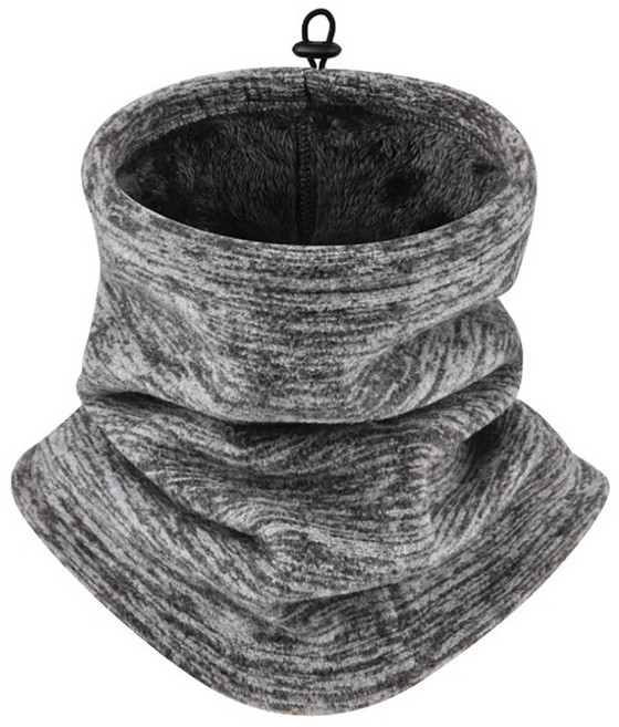 소아레 아웃도어 이중 넥워머, 라이트멜란지, 1개