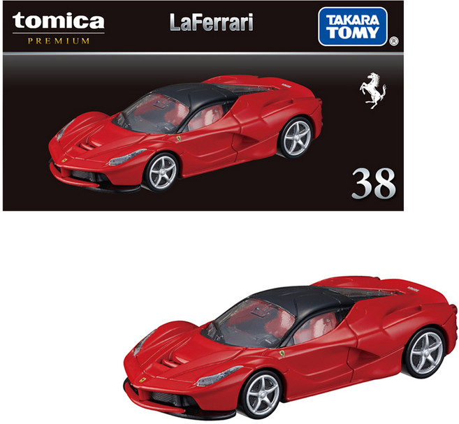 토미카 프리미엄 38 라페라리 피규어, 혼합색상, 1개