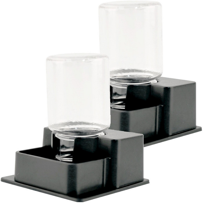 페이토 다용도 오아시스 자동급수기, 블랙, 2개